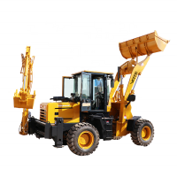 Chinese Wheel Front End Loader Backhoe Digger /Small Excavator Loader /Backhoe Loader for Sale