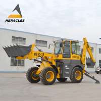 Heracles hot sale articulated backhoe loader machine wz40-28