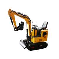 China made 1 ton hydraulic crawler micro mini excavators diggers for sale in kenya