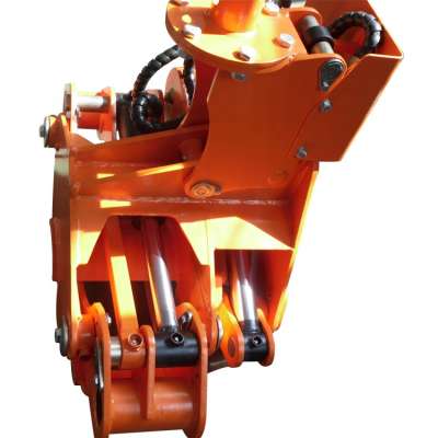 Factory Price New Design  Tree Wood shredder chipper  crusher machine for excavator attachment