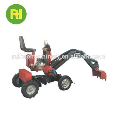 China mini digger with joystick for sale