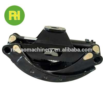 good price and high quality 360 degree rotary log grapple for excavator