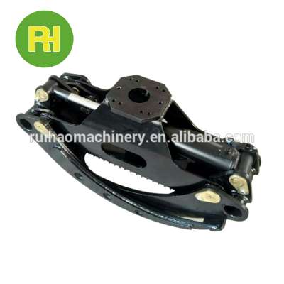 good price and high quality 360 degree rotary log grapple for excavator